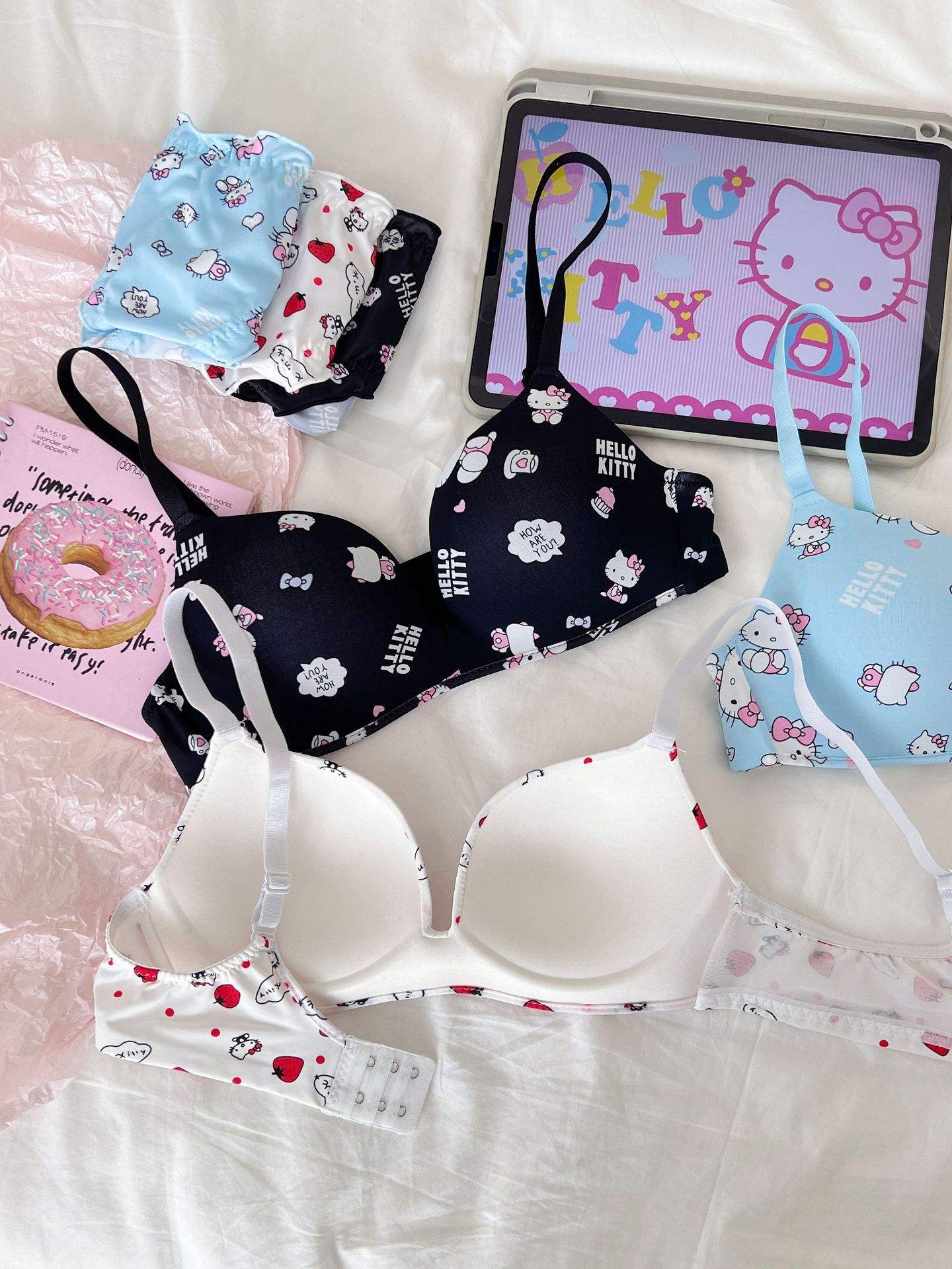Comfortable Cartoon Kawaii Underwear for Women