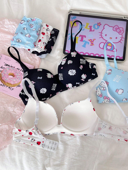 Comfortable Cartoon Kawaii Underwear for Women